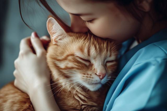 gatto-bambina gatto e bambina