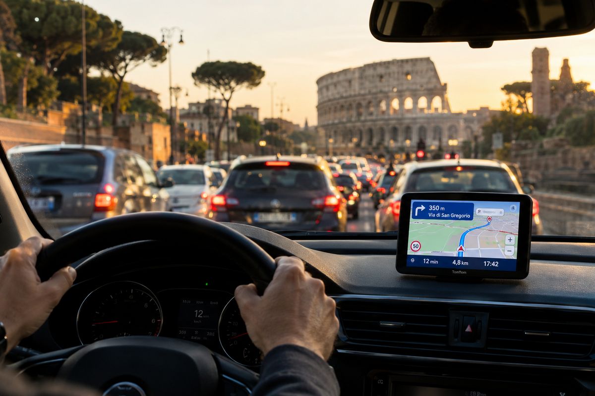 traffico e gps